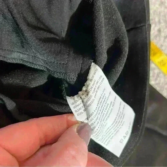 HFX Winter Tech Pants Women’s Small Black High Waisted Fleece Lined Side Zipper - Picture 13 of 16